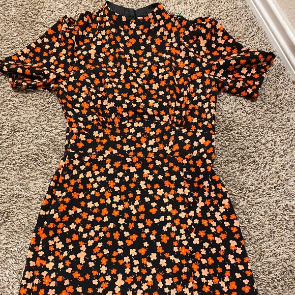 ASOS floral retro 70’s design dress blogger fav - Picture 4 of 6